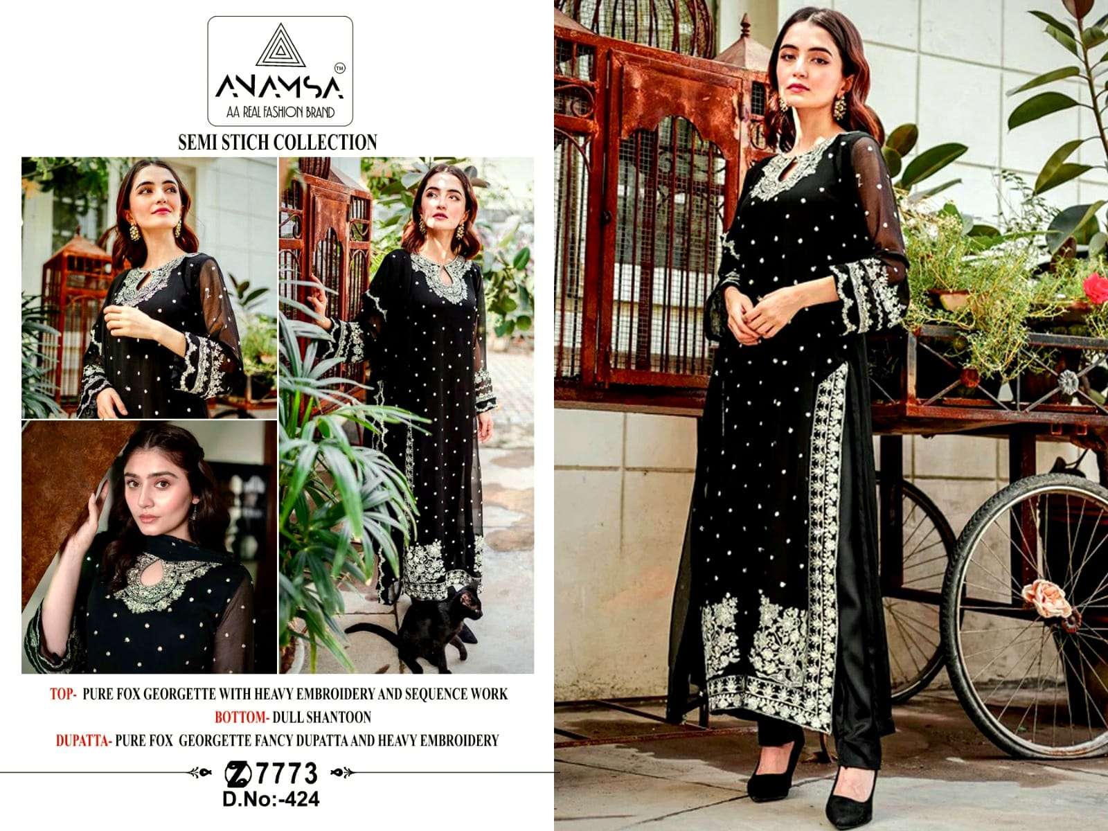  D No -424 Semi Stitched Anamsa-02