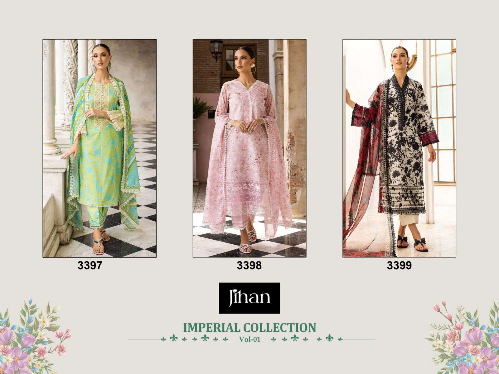 IMPERIAL LAWN COLLECTION VOL-1 D No 3397 BY JIHAN-01-06 A