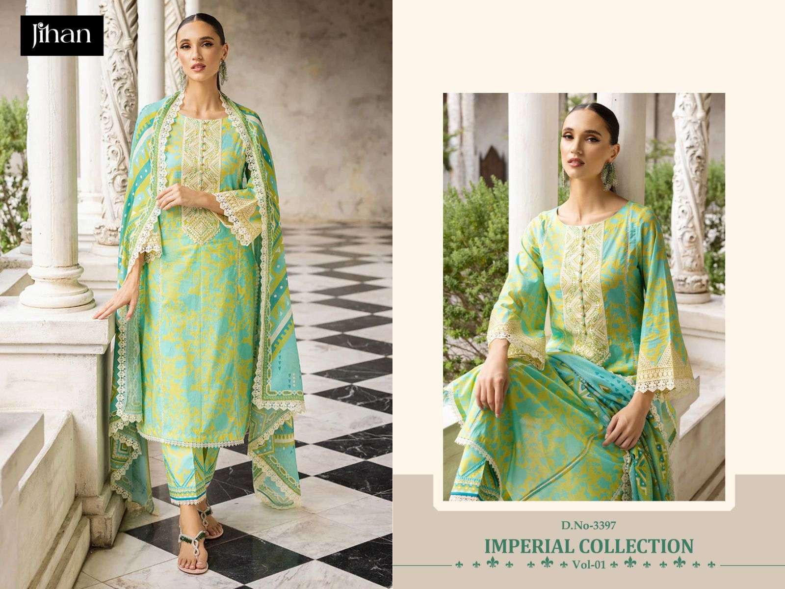 IMPERIAL LAWN COLLECTION VOL-1 D No 3397 BY JIHAN-01