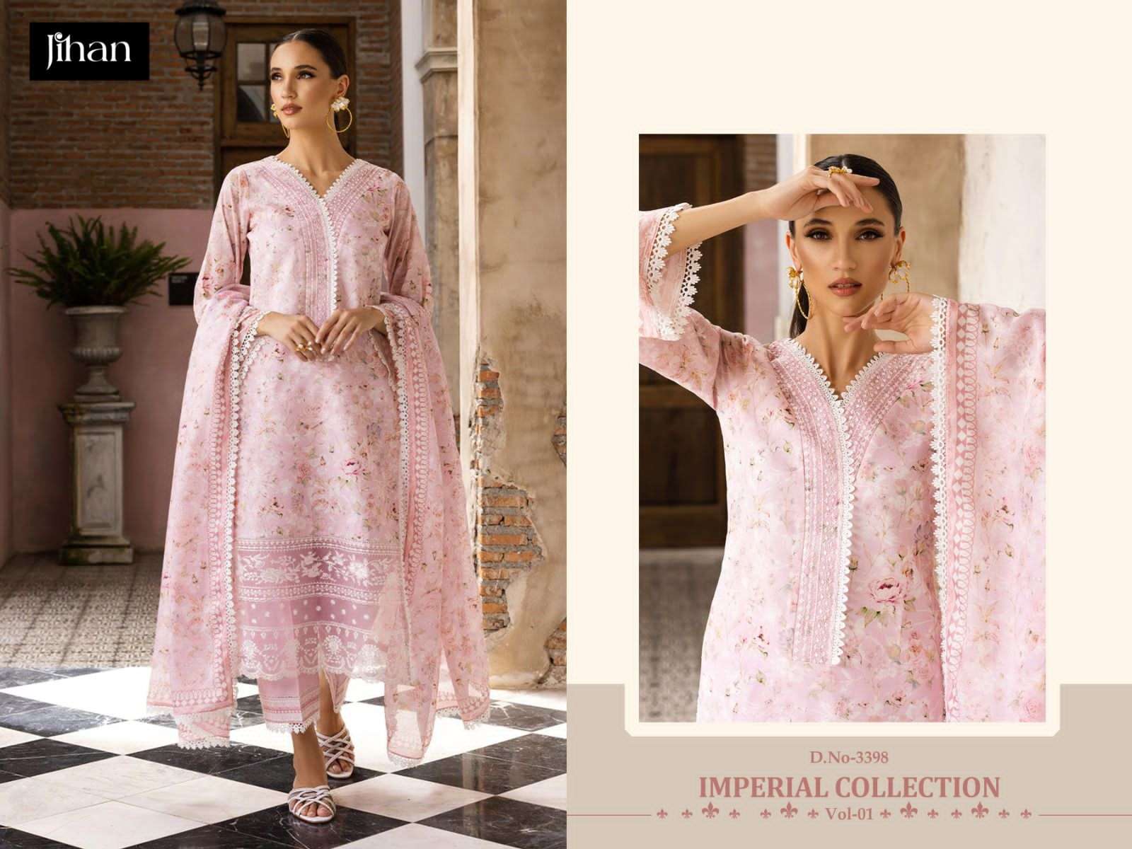 IMPERIAL LAWN COLLECTION VOL-1 D No 3397 BY JIHAN-03