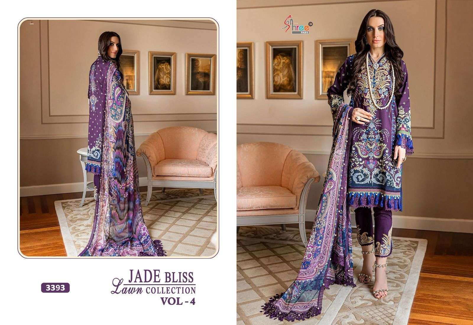 JADE BLISS LAWN VOL-04 Open Pic by Shree-07