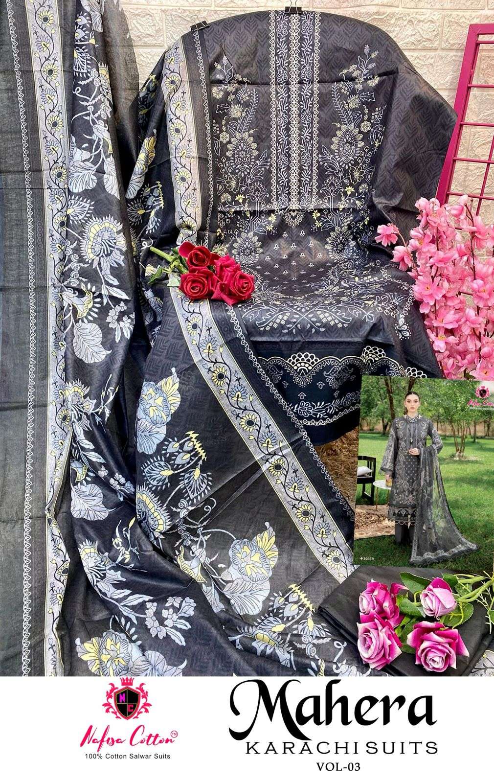 MAHERA KARACHI SUITS VOL 03 BY NAFISA-04