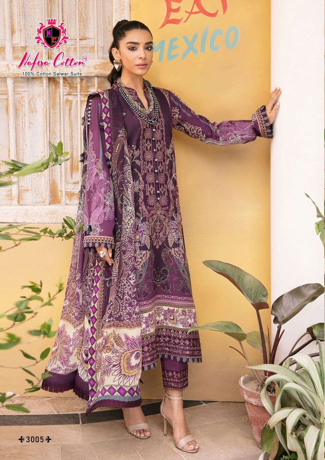 MAHERA KARACHI SUITS VOL 03 BY NAFISA-05