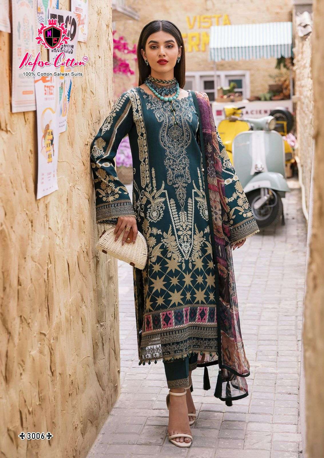 MAHERA KARACHI SUITS VOL 03 BY NAFISA-11