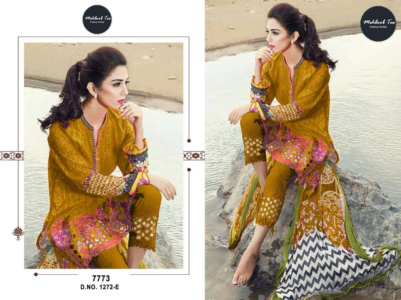 maria b red rose D no:- 1272 BY Mehboob Tex-04