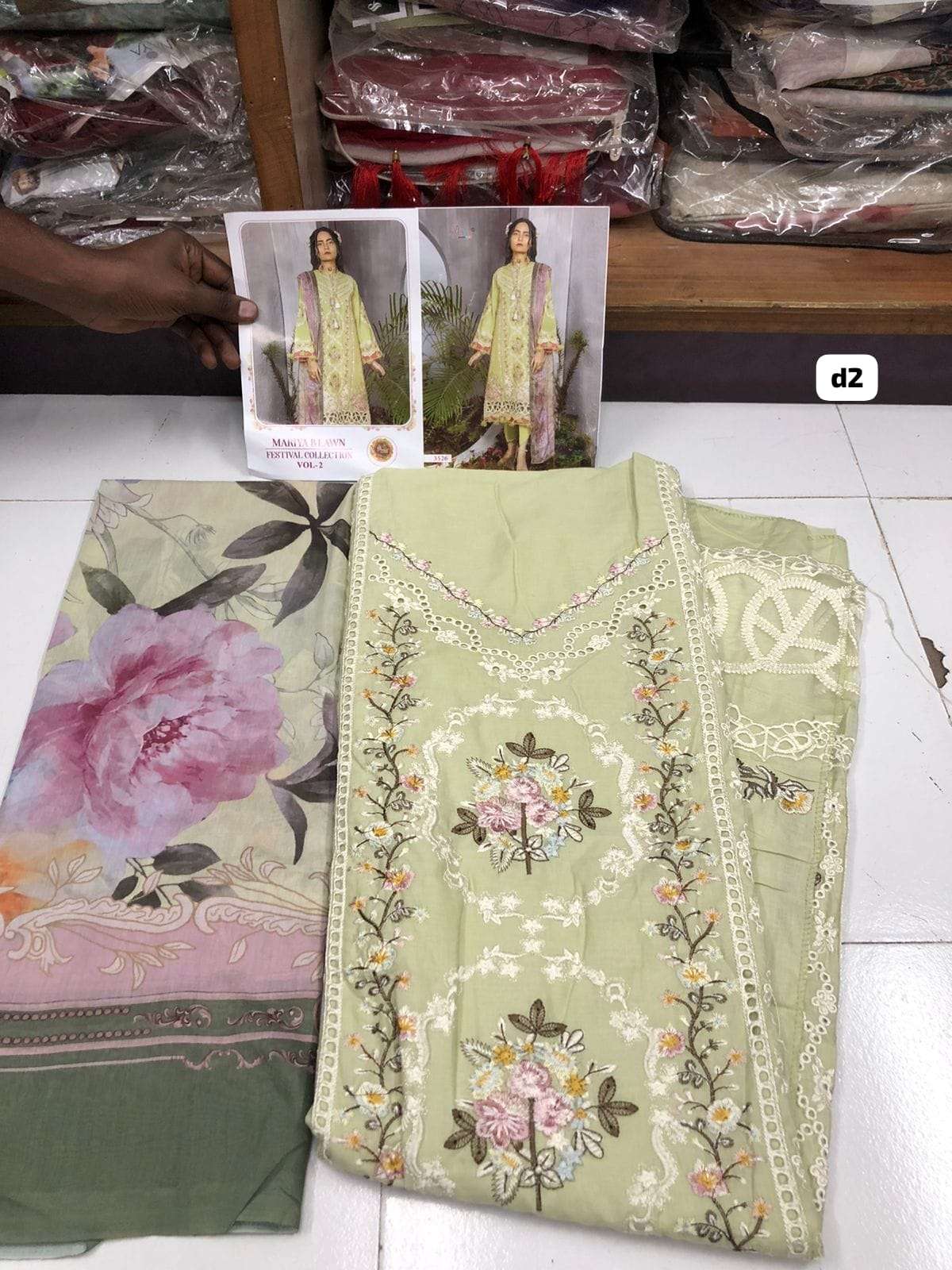 MARIYA B LAWN FESTIVAL VOL-2 Open Pic By Shree-02