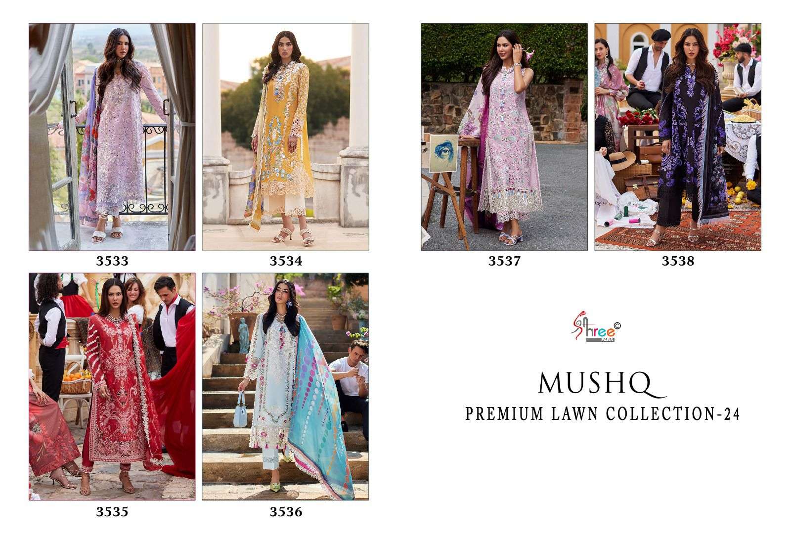 MUSHQ PREMIUM LAWN COLLECTION-24 BY SHREE-01-06 B