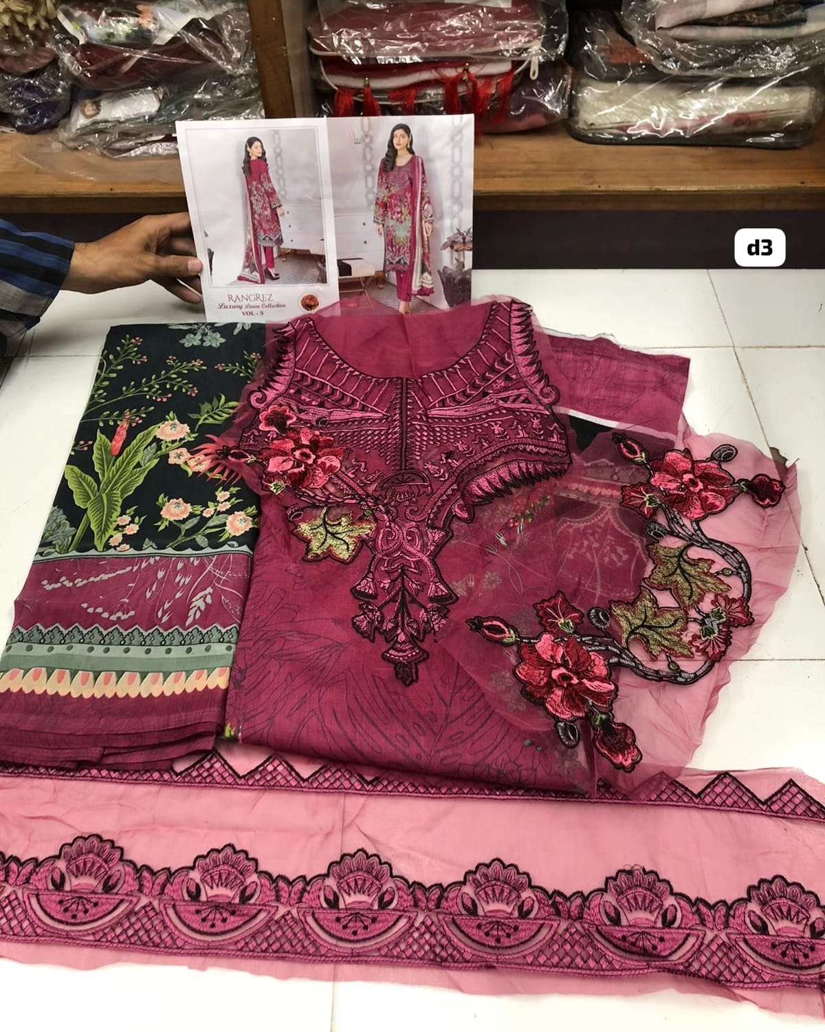 RANGREZ LAWN VOL-3 Open Pic by Shree-01