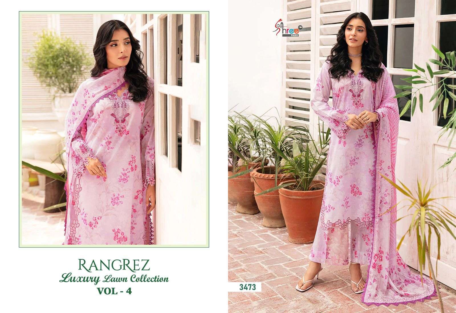 RANGREZ LUXURY LAWN VOL-04 BY SHREE-02