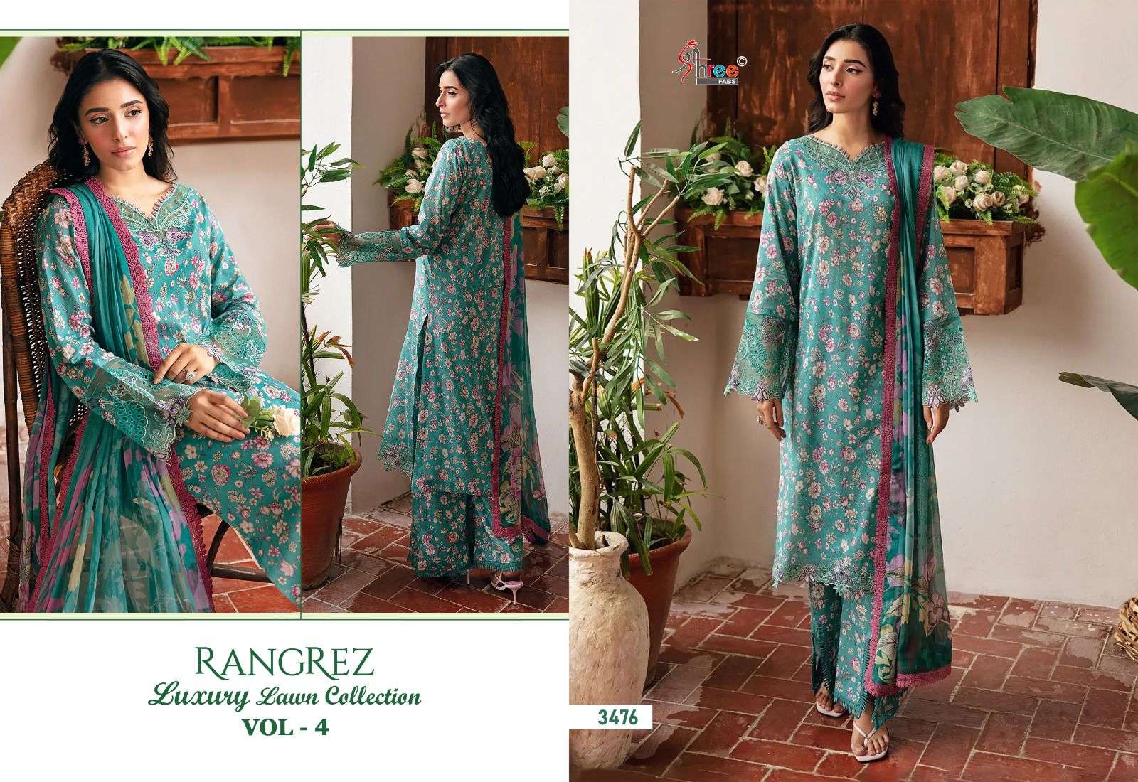 RANGREZ LUXURY LAWN VOL-04 BY SHREE-05