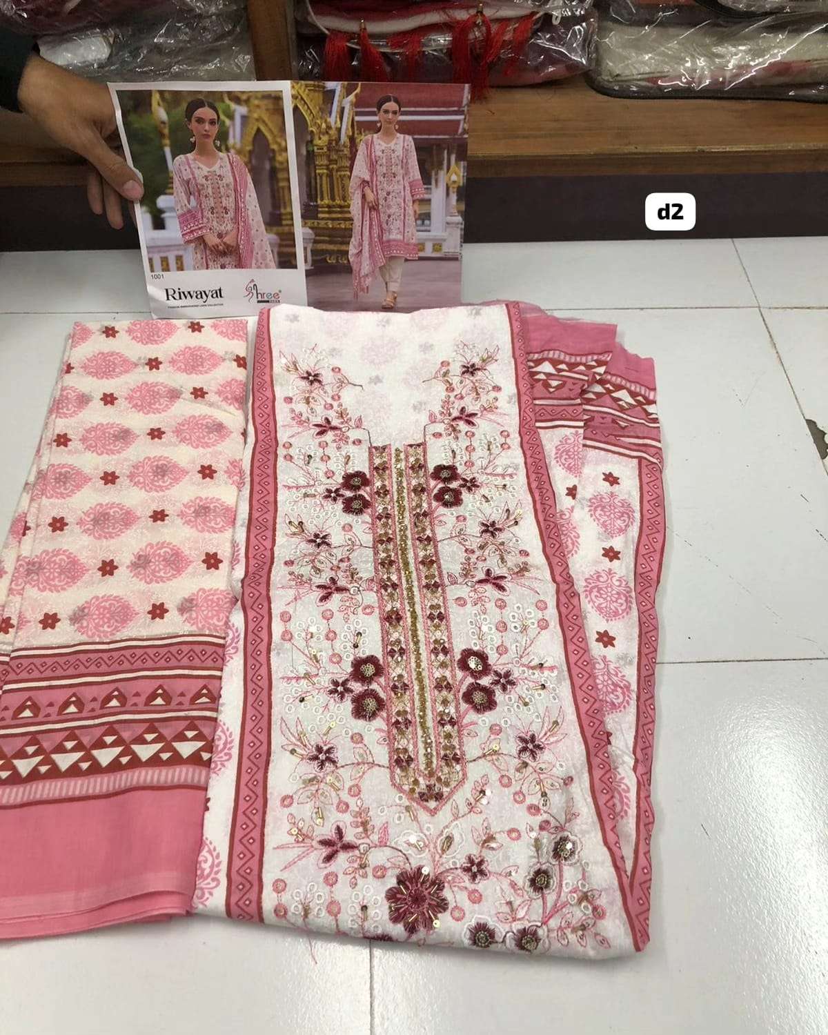 RIWAYAT PREMIUM EMBRODERED OPEN PIC BY SHREE-01