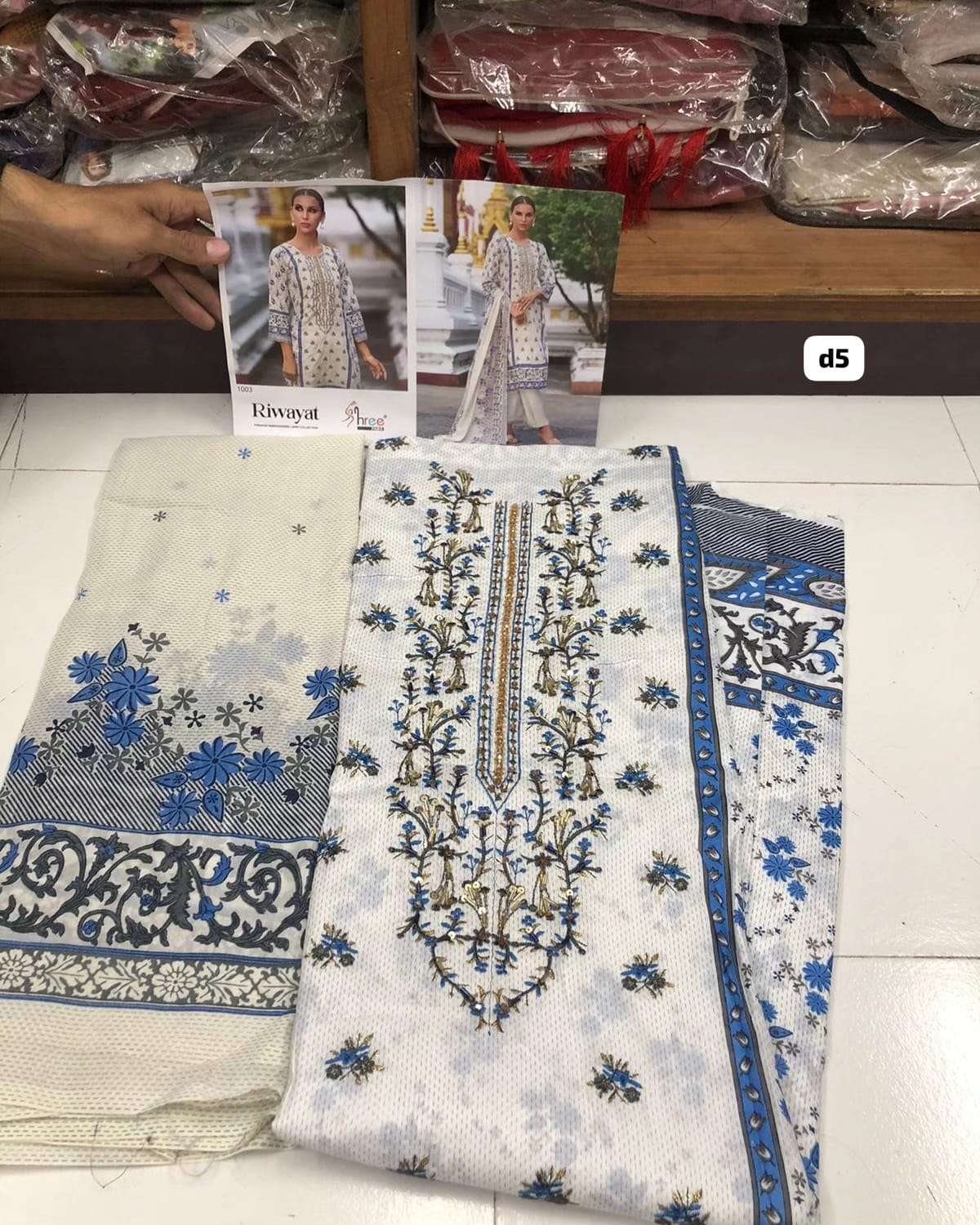 RIWAYAT PREMIUM EMBRODERED OPEN PIC BY SHREE-05