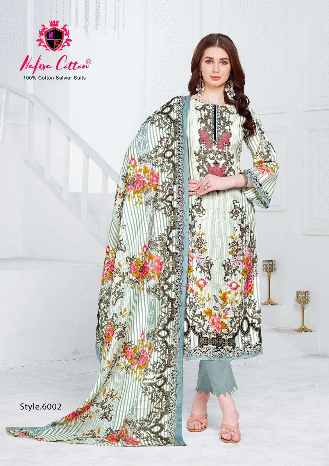 SAFINA KARACHI SUITS VOL 06 NAFISHA -06