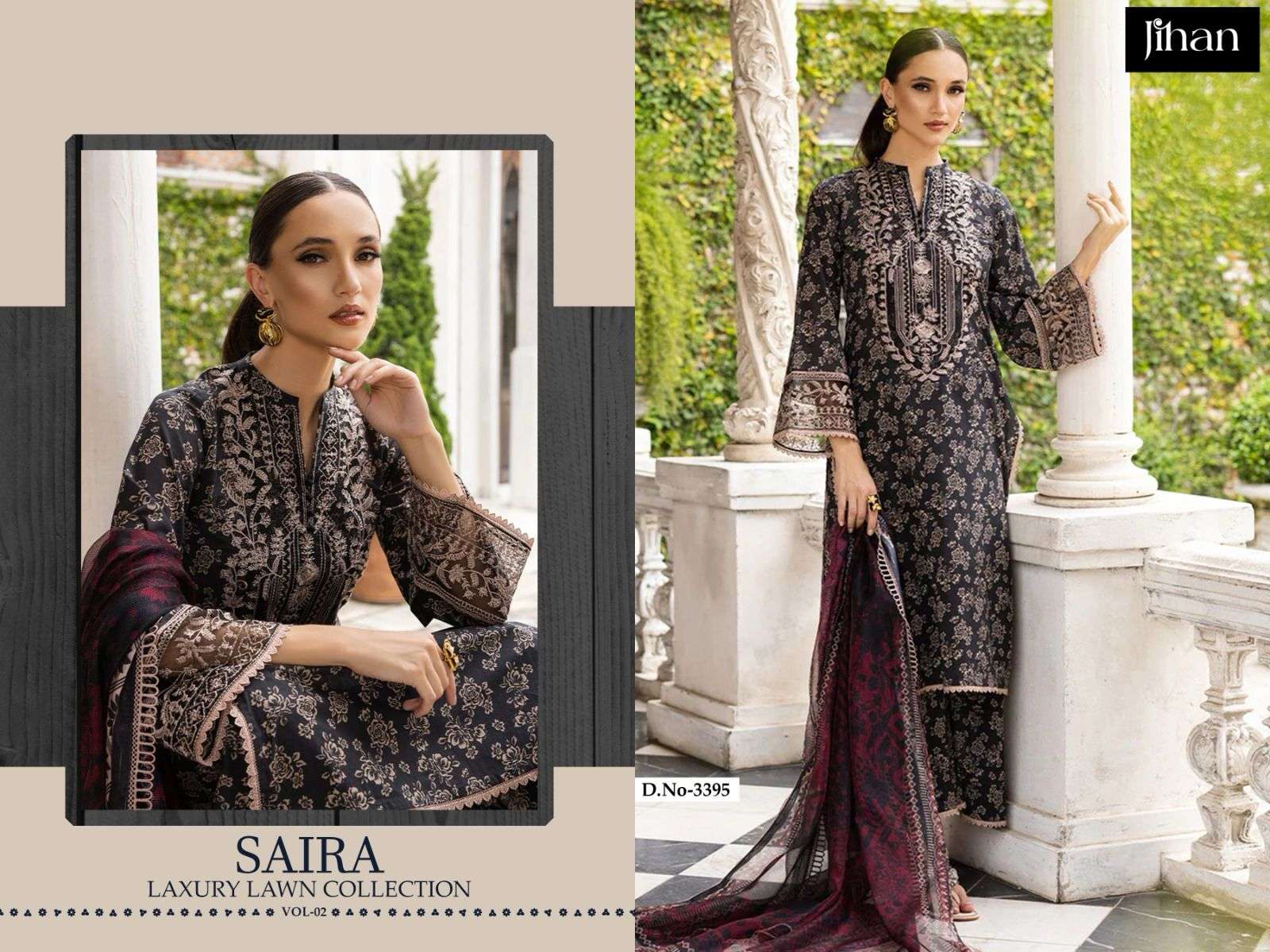 SAIRA LUXURY LAWN COLLECTION VOL-2 BY JIHAN-04