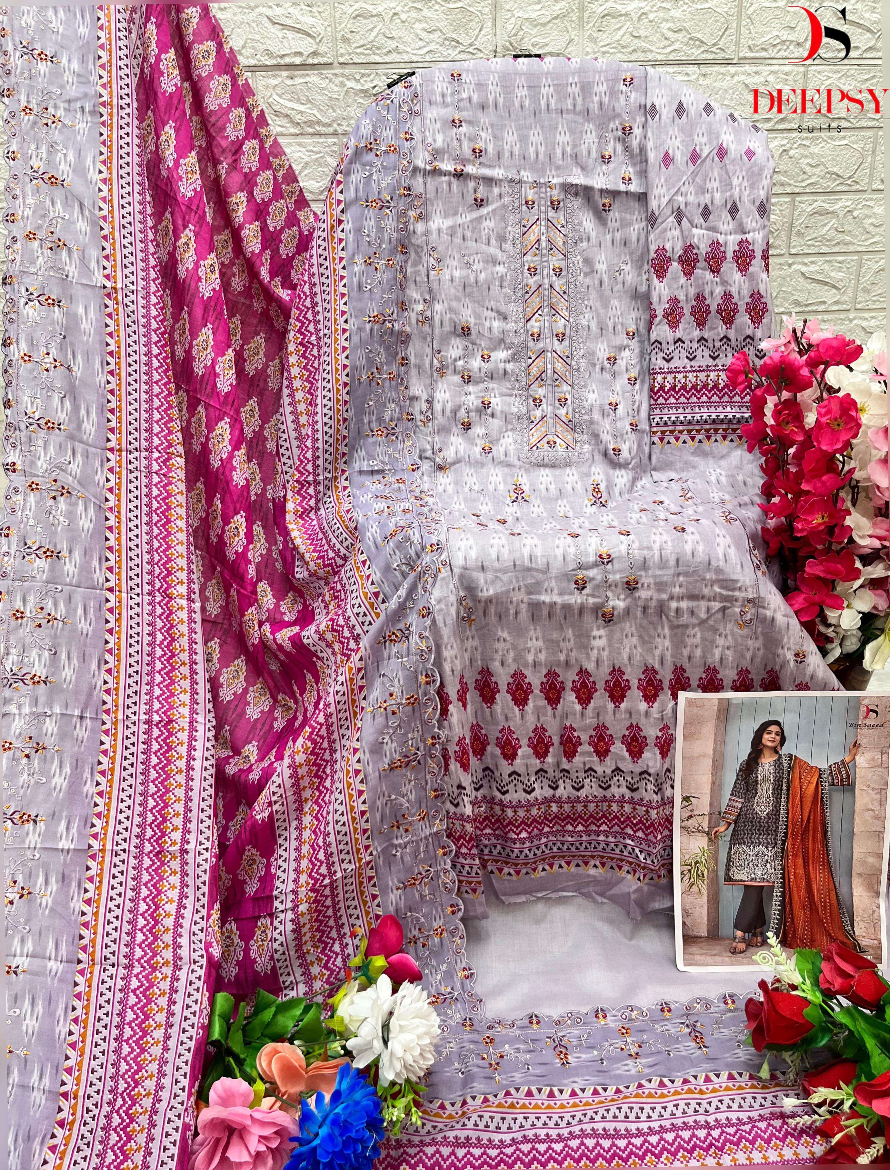 BIN SAEED-8 Open Pic by DEEPSY SUITS -04