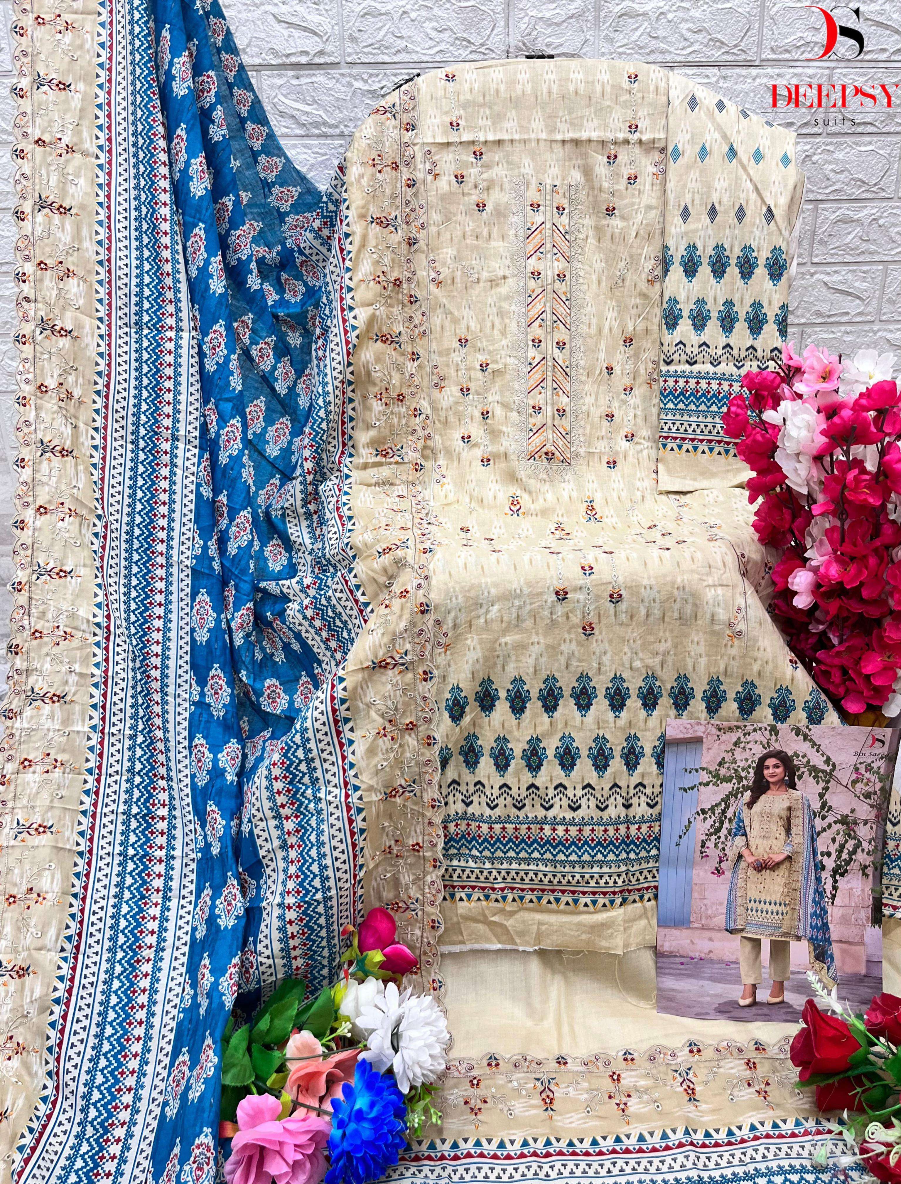 BIN SAEED-8 Open Pic by DEEPSY SUITS -05