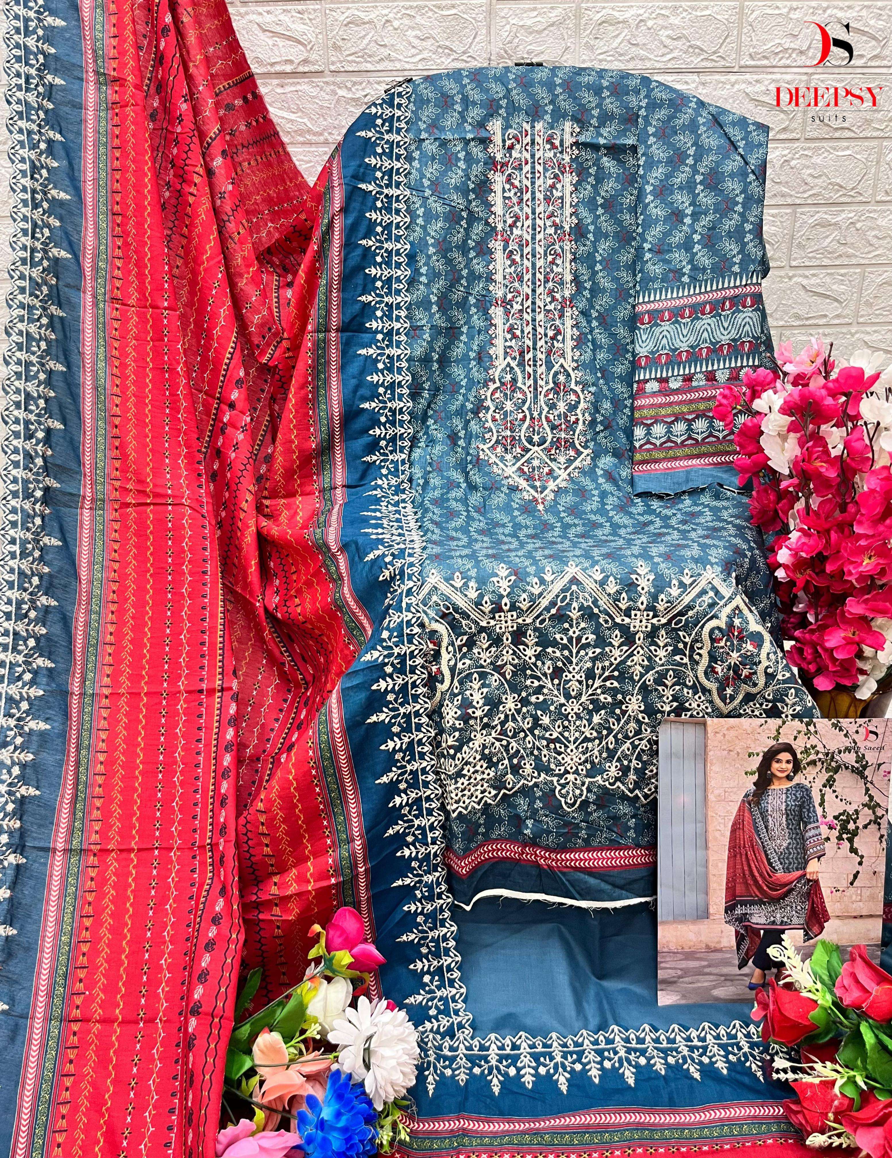 BIN SAEED-8 Open Pic by DEEPSY SUITS -06