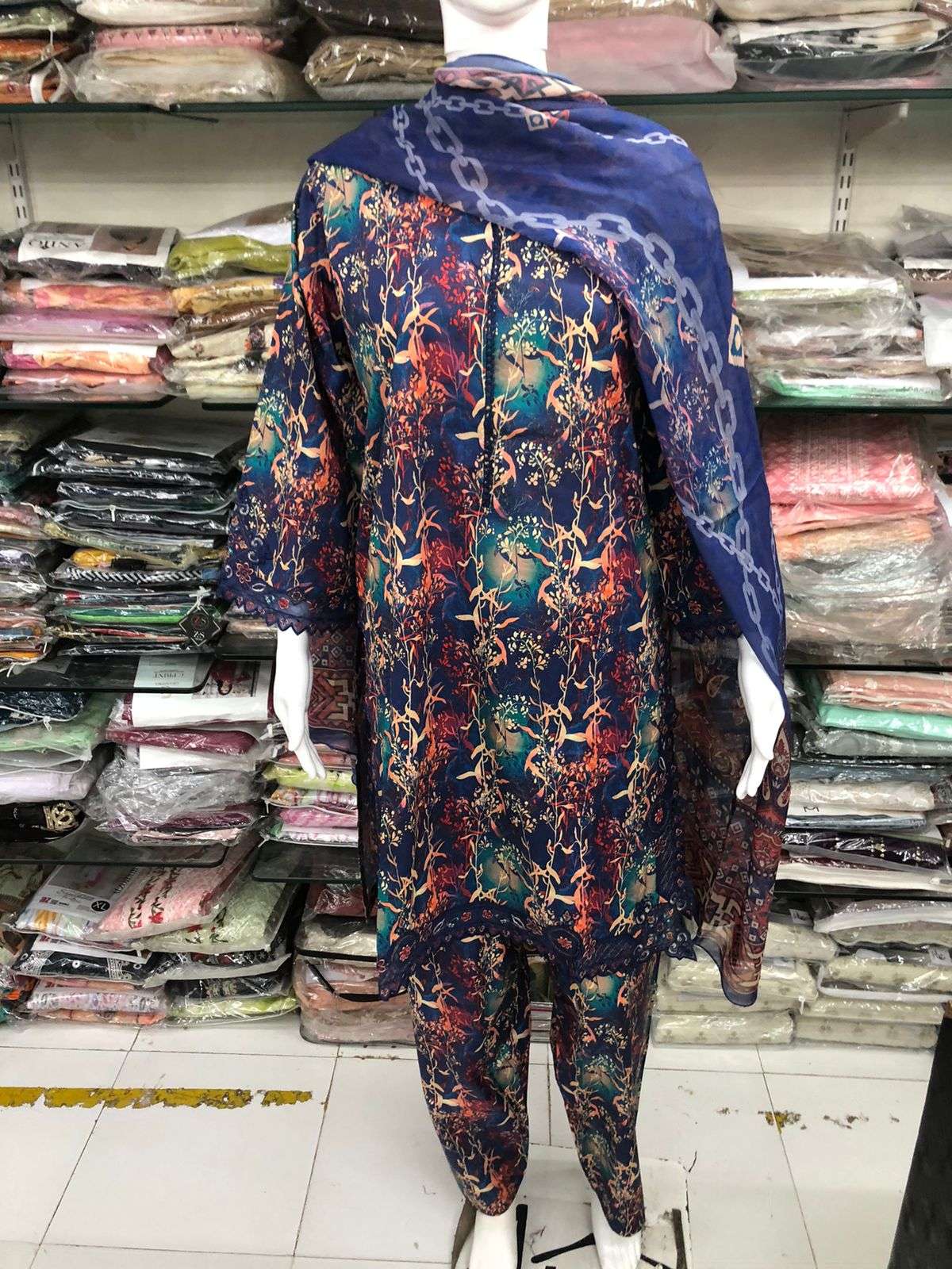 Bin Saeed lawn 2024 by Ready to wear-01
