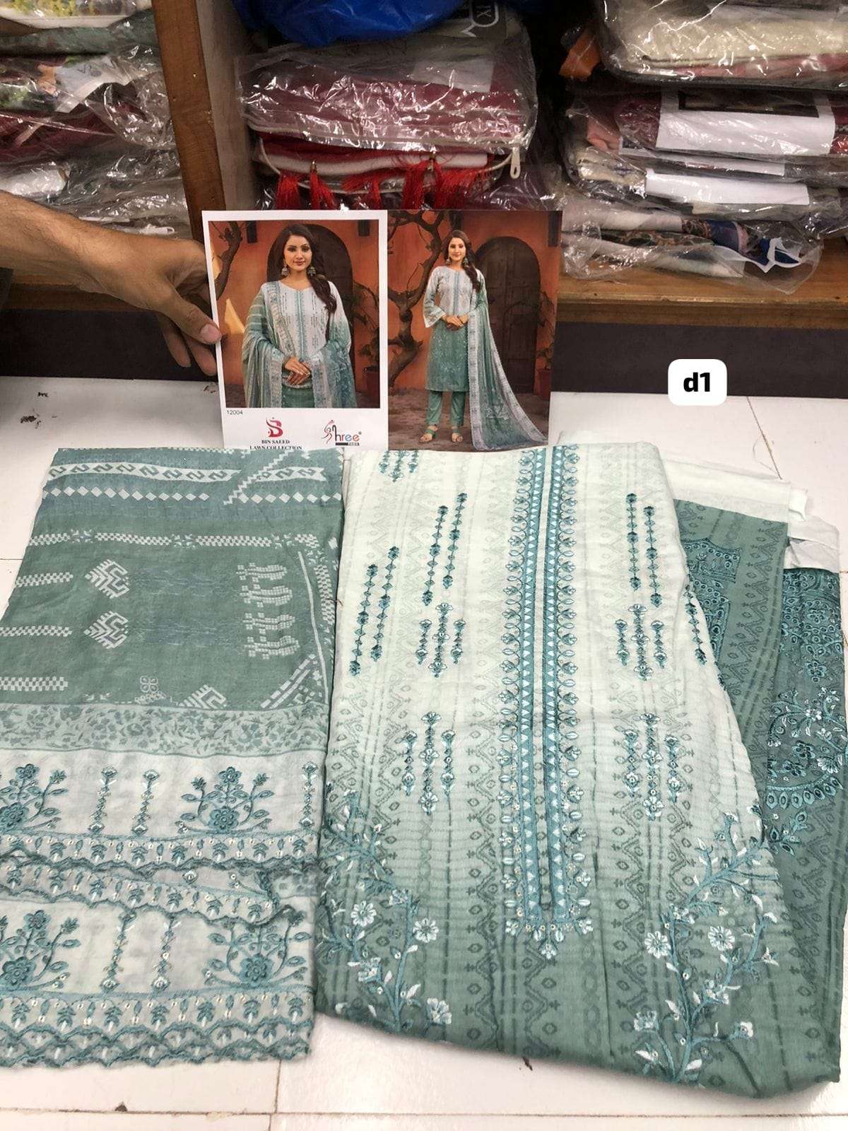 BIN SAEED LAWN COLLECTION VOL -12 by Shree-08