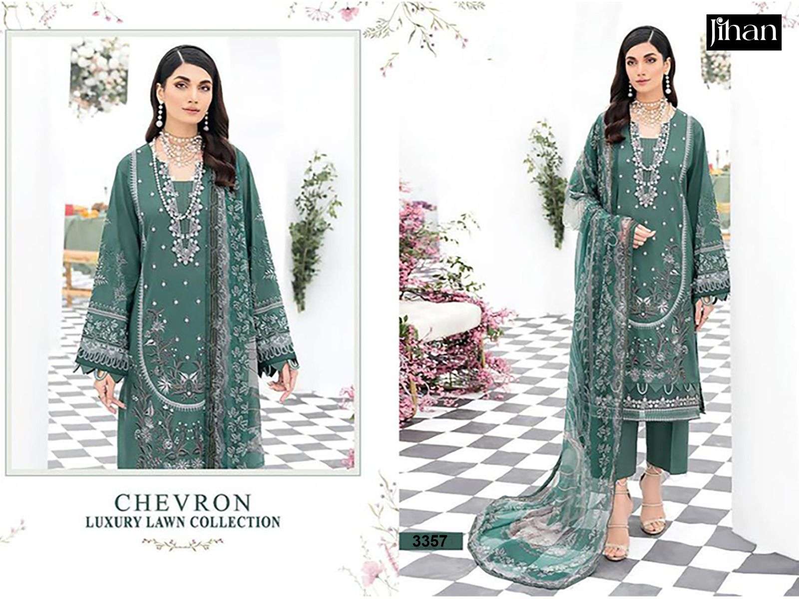 D no:-3357 CHEVRON LAWN COLLECTION BY JIHAN -02