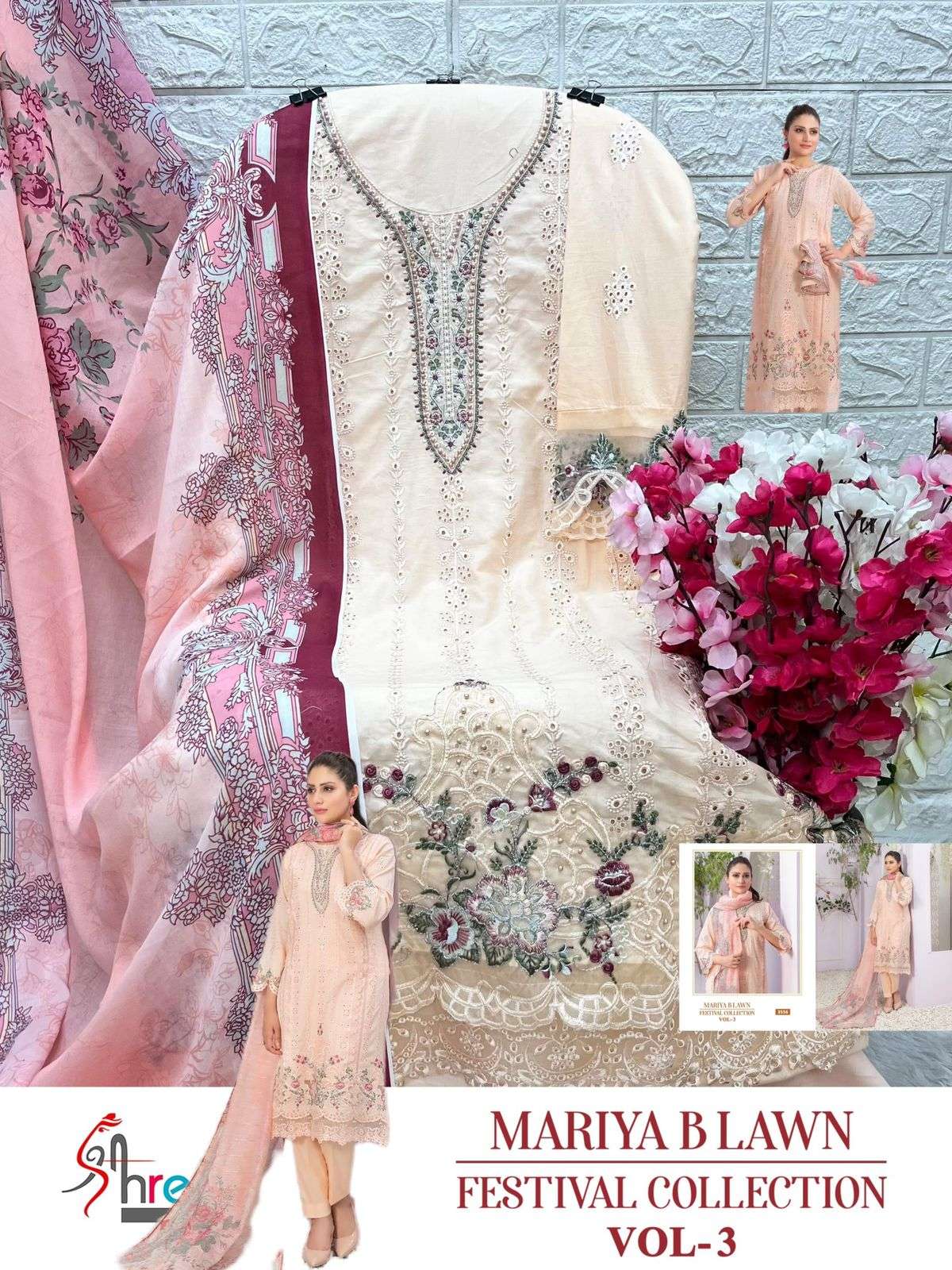 MARIYA B LAWN FESTIVAL COLLECTION VOL 3 by Shree-07