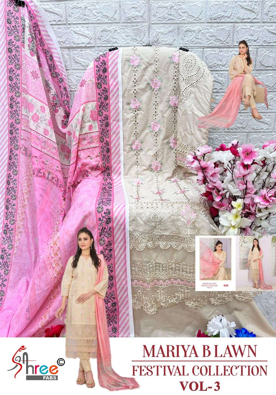 MARIYA B LAWN FESTIVAL COLLECTION VOL 3 by Shree-08