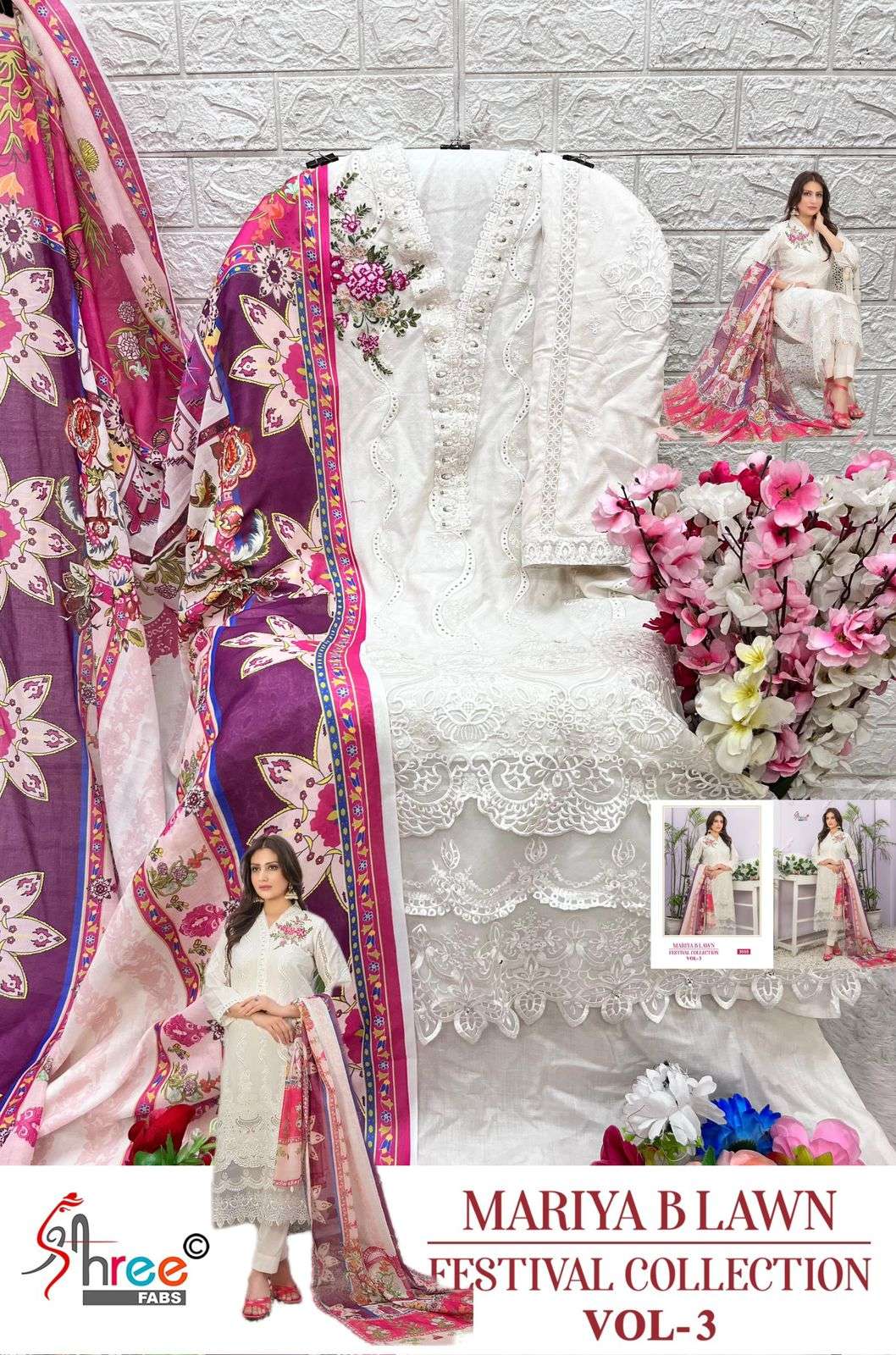 MARIYA B LAWN FESTIVAL COLLECTION VOL 3 by Shree-09