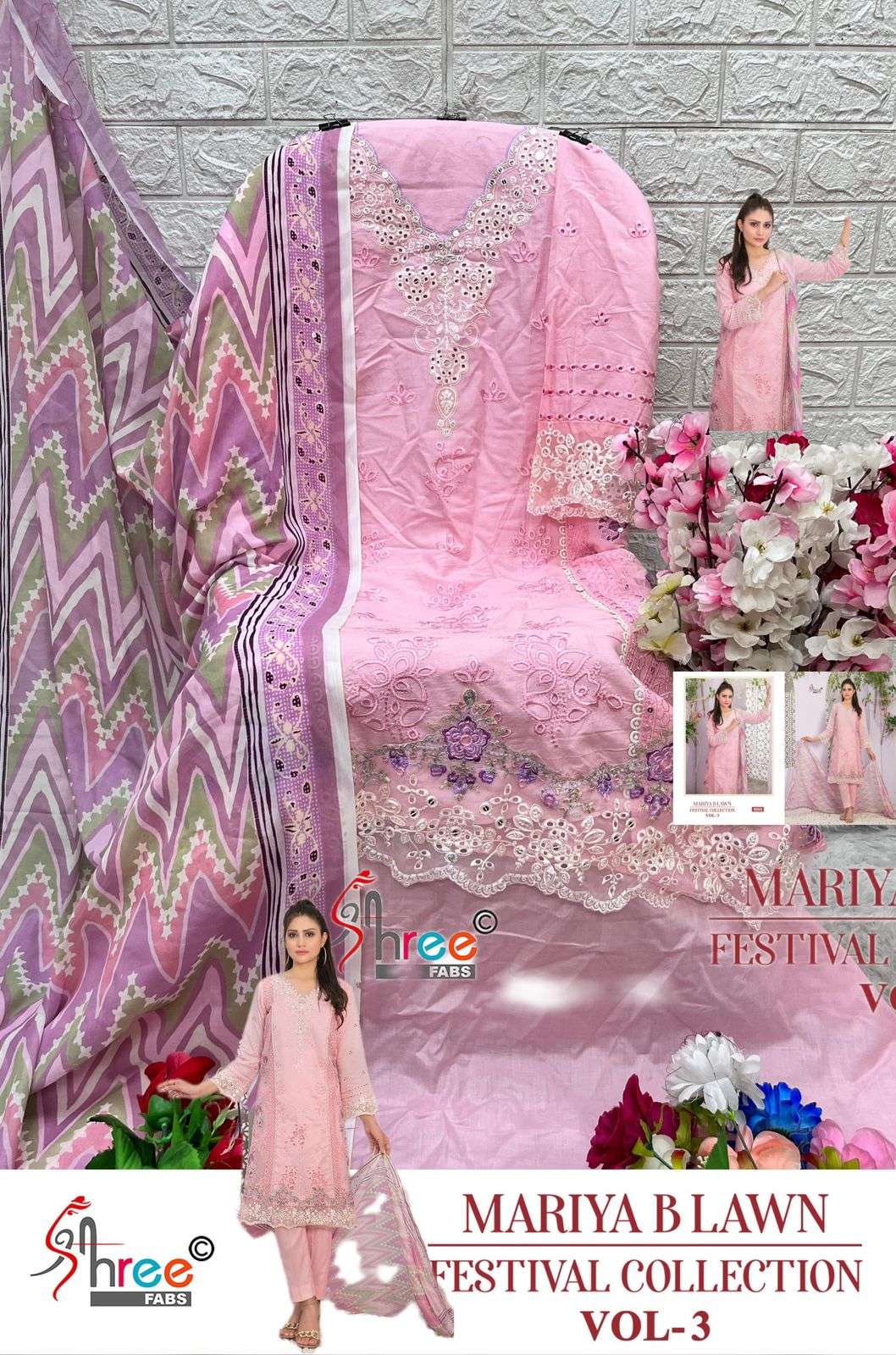 MARIYA B LAWN FESTIVAL COLLECTION VOL 3 by Shree-10