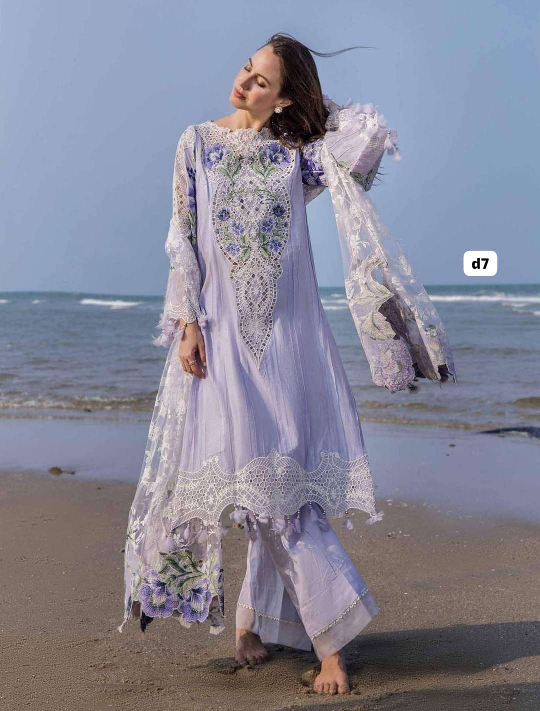 Adans Ocean Unstitched Lawn 24 by Adans-05