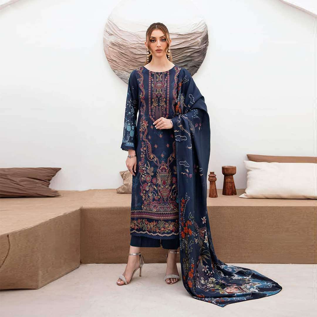 GHAZAL LUXURY LAWN VOL 2 by RAMSHA -05