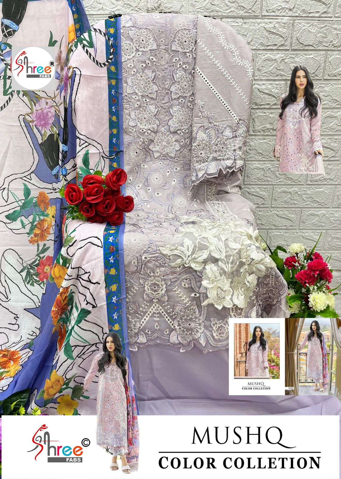 MUSHQ PREMIUM LAWN COLLECTION-24 Shree-08