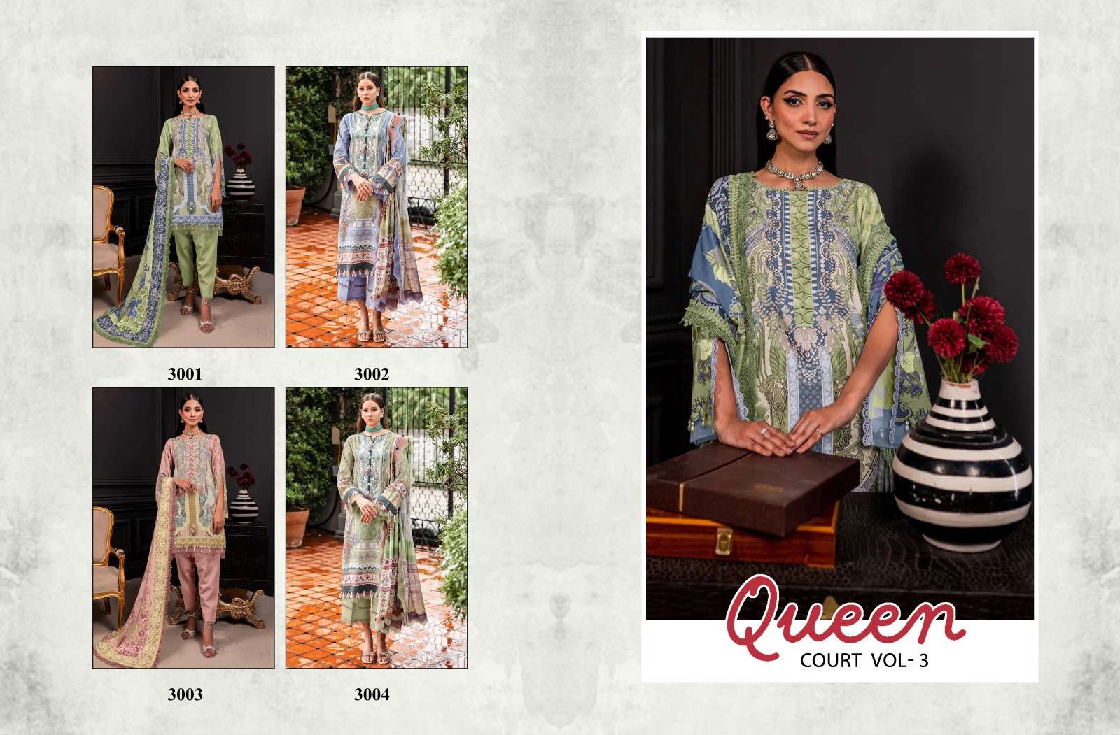QUEEN QOURT-Vol -3 MAGHUL BY SHARADDHA NX-01-08 A