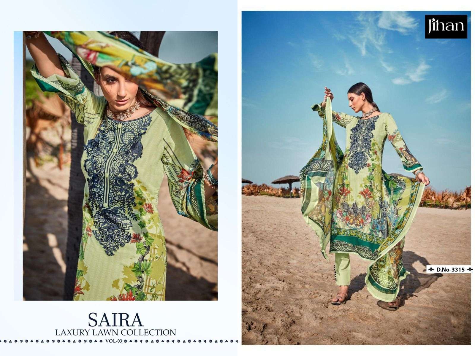 SAIRA VOL-3 D no:-3311-16 By JIHAN-04