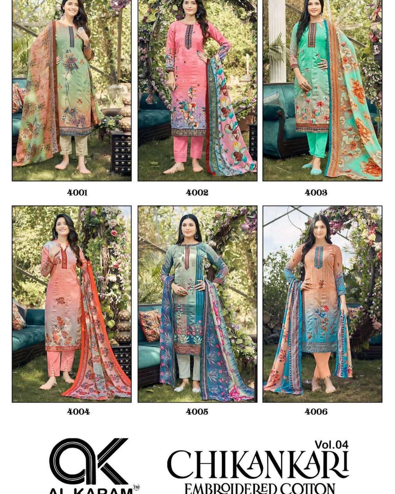 CHIKANKARI VOL-04 OPEN PIC BY AL KARAM -01-06