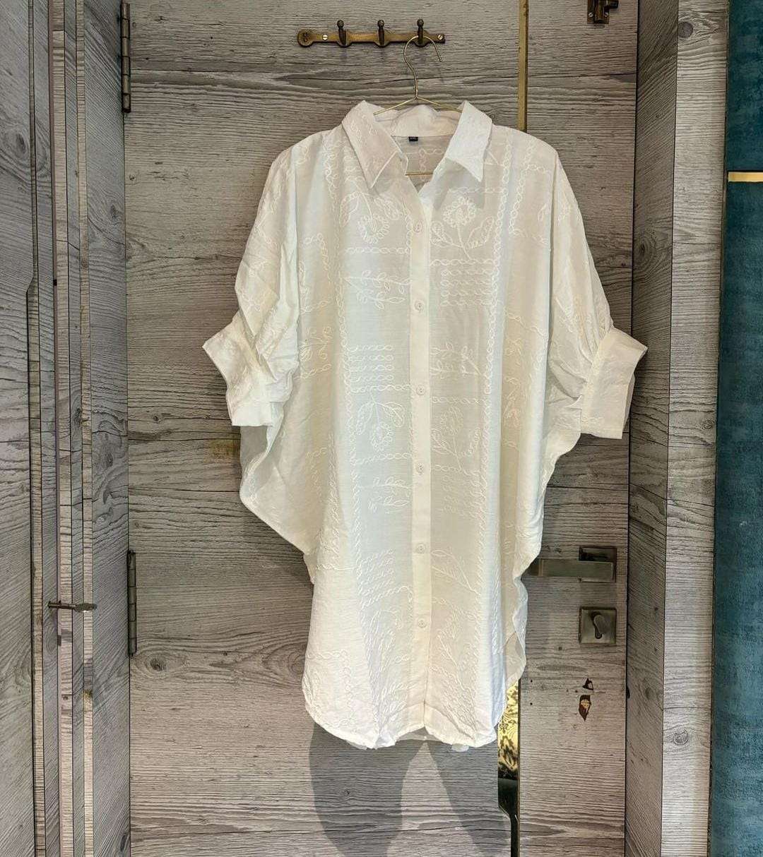 EMBROIDERY SHIRT KAFTAN TUNIC BY READY WEAR-01