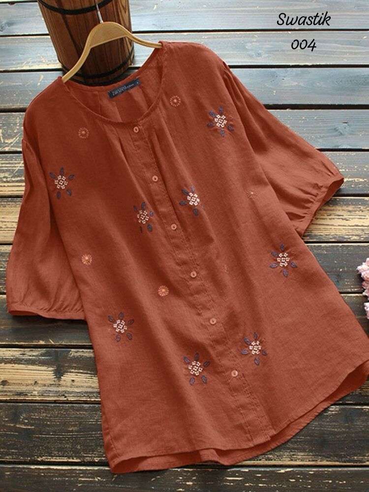 KF Western Tunics Shirts Swastik -004 by Ready Wear-08