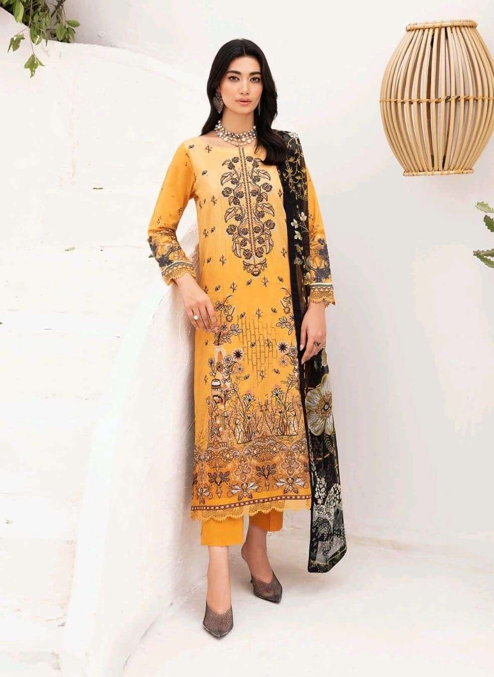 Mashaal Luxury Lawn Collection Volume - 11 By Ramsha-02