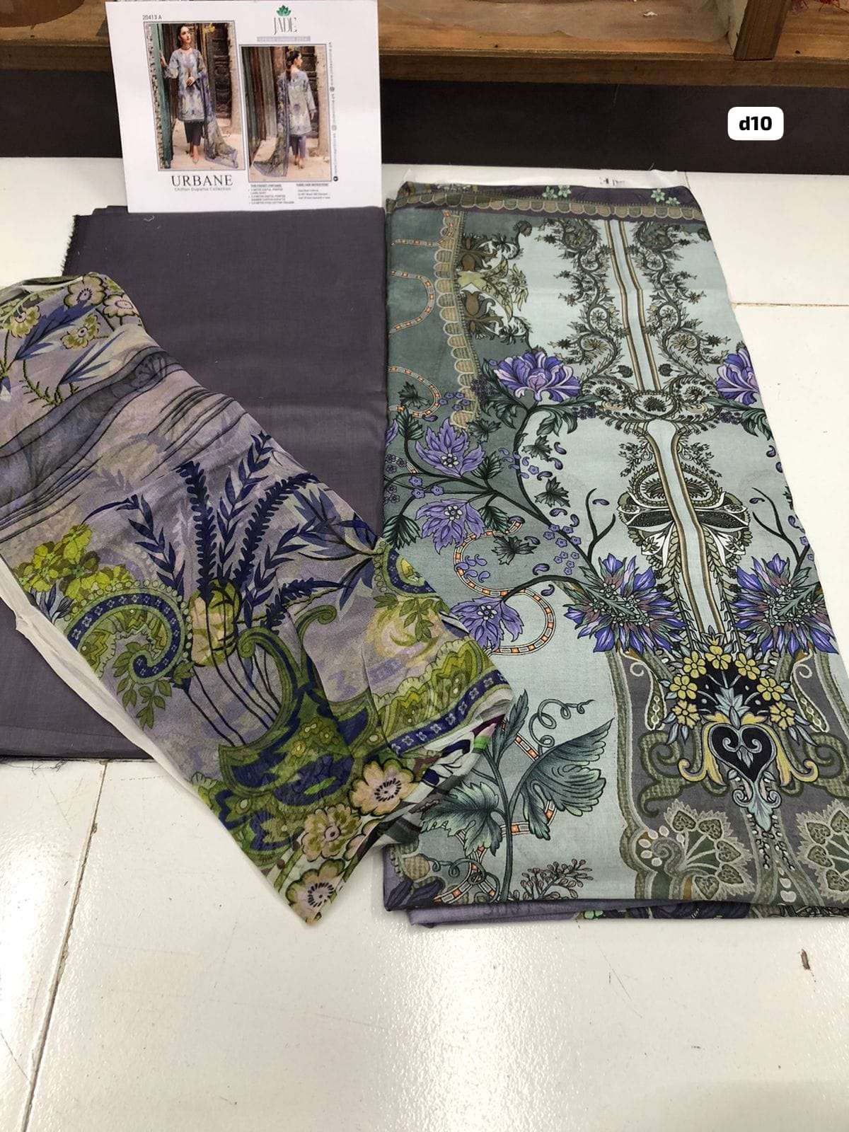 Urbane printed lawn Open Pic by jade-10
