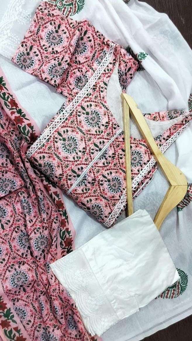 New wedding season A line Pakistani cotton sut by Ready Wear-03