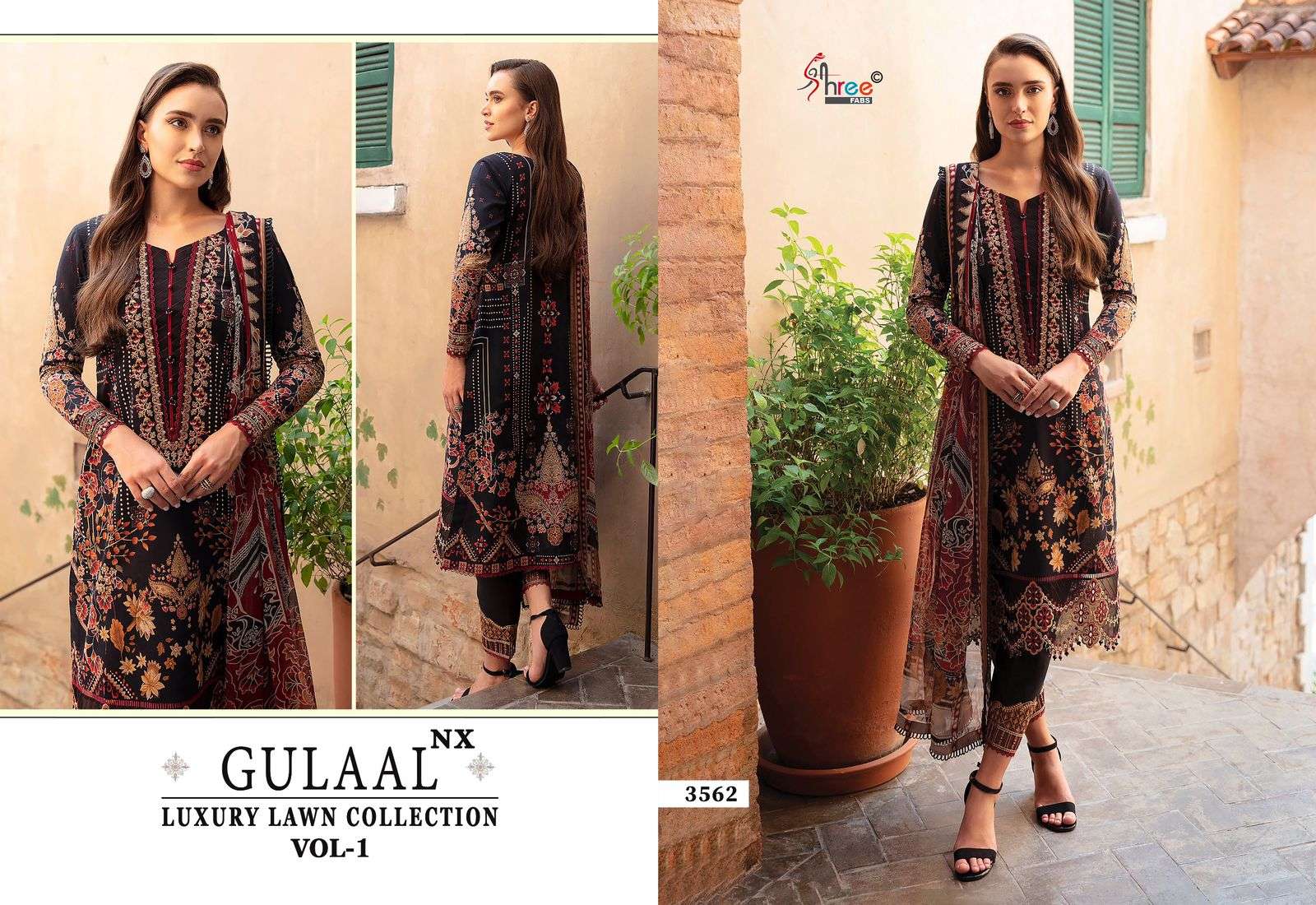 GULAAL LUXURY LAWN COLLECTION VOL-01 nx by Shree-01