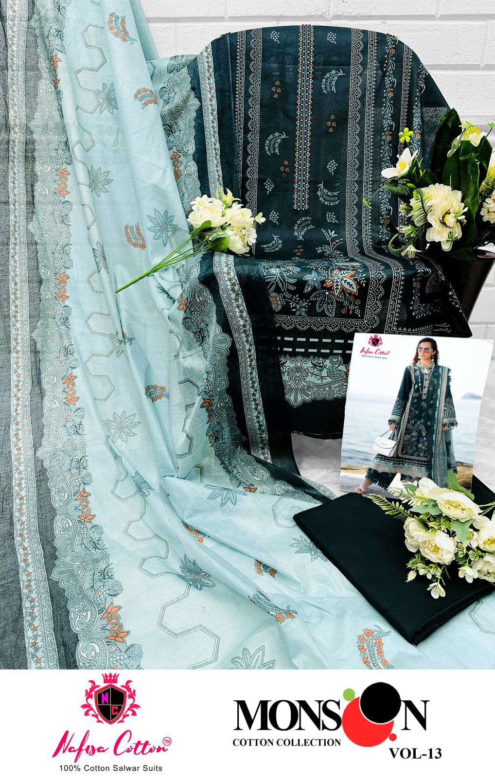 MONSOON COTTON COLLECTION VOL 13 NAFISHA COTTEN-01