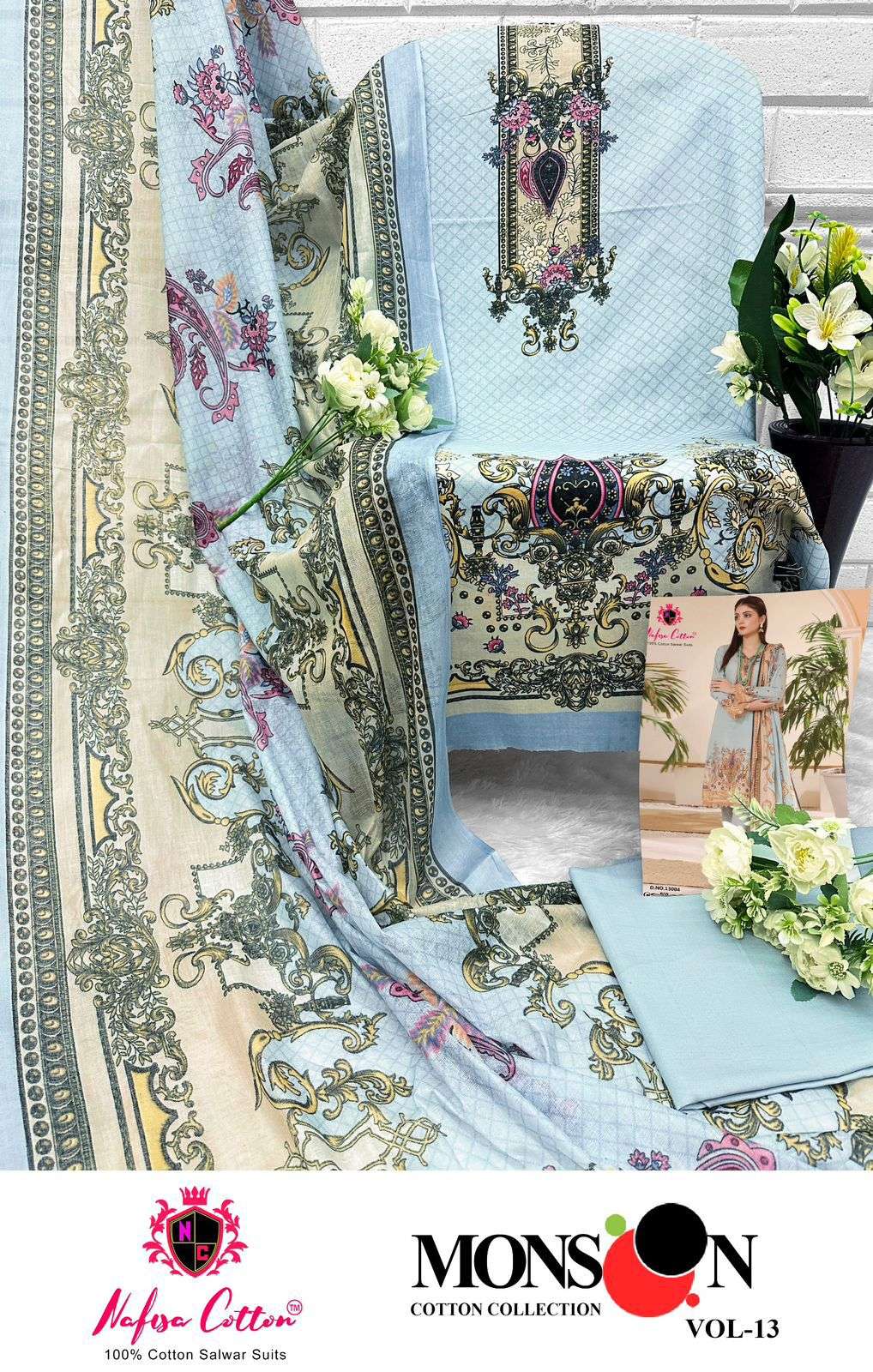MONSOON COTTON COLLECTION VOL 13 NAFISHA COTTEN-09