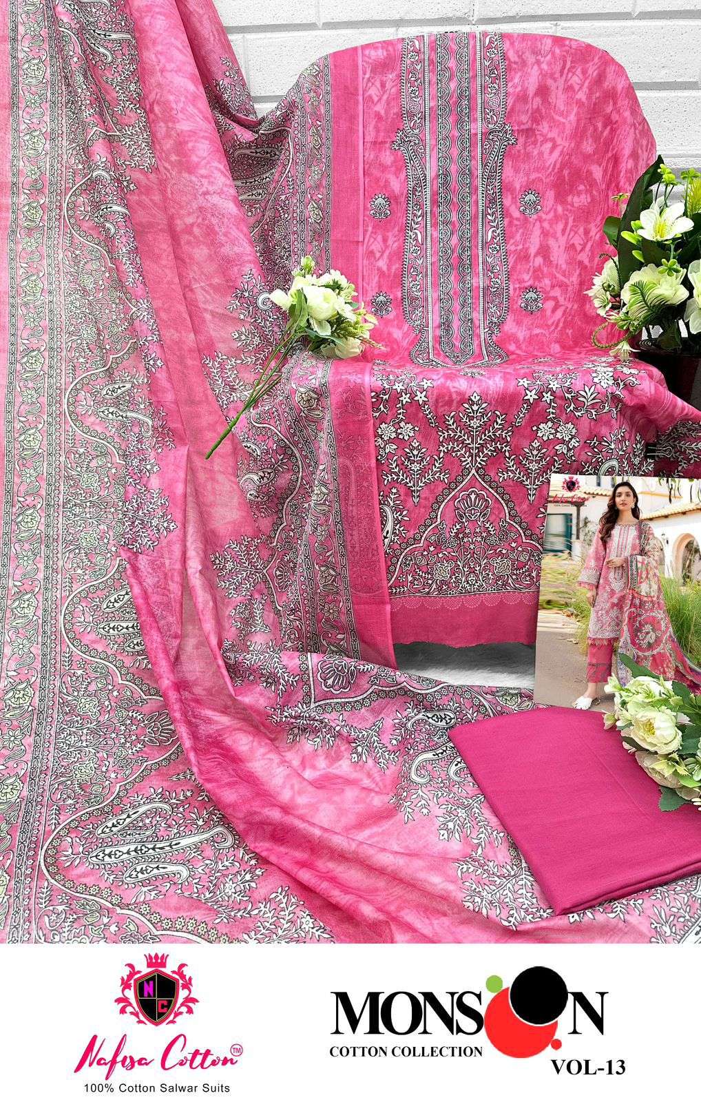 MONSOON COTTON COLLECTION VOL 13 NAFISHA COTTEN-11