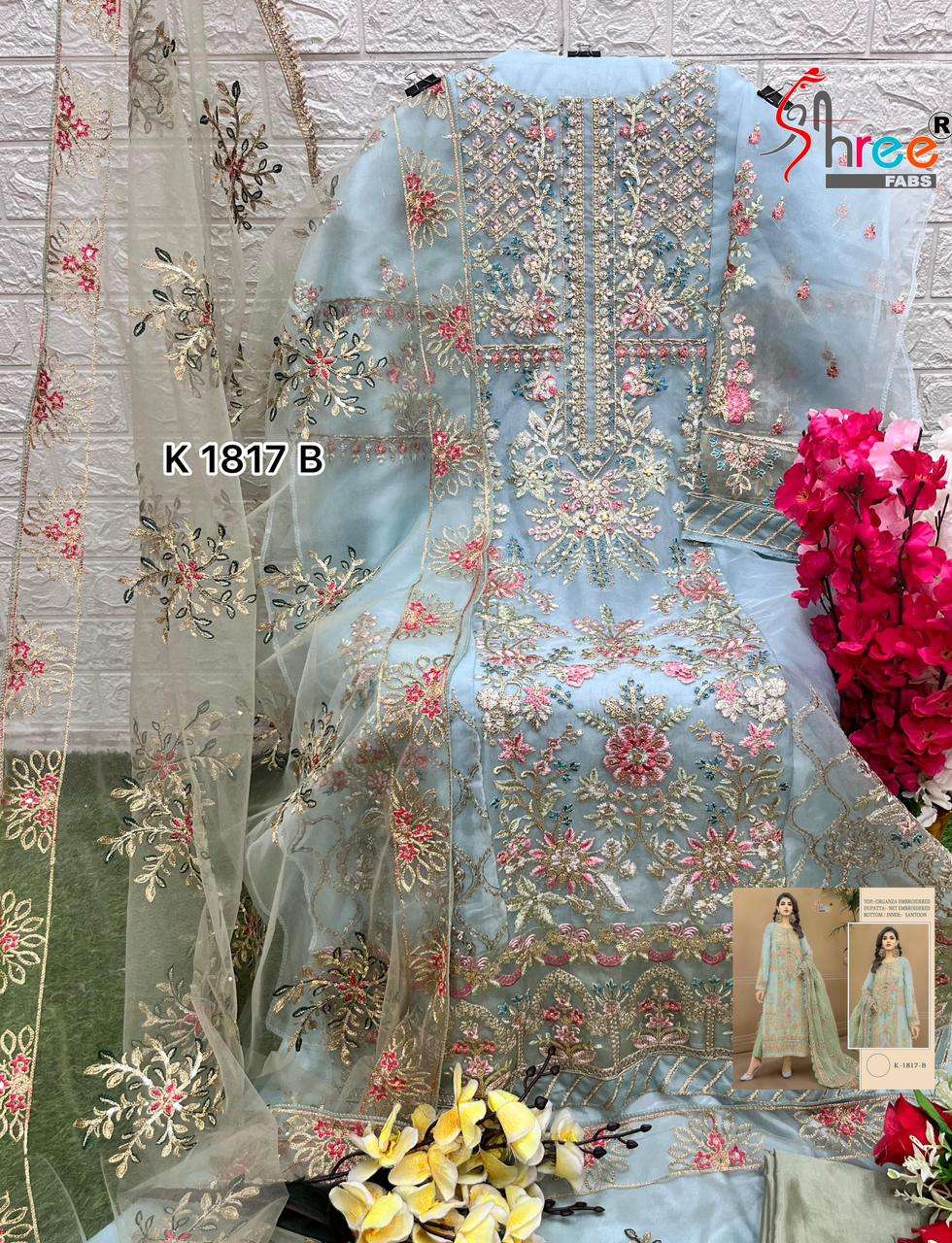 DESIGN NO K 1817 A B C D BY SHREE FAB-06