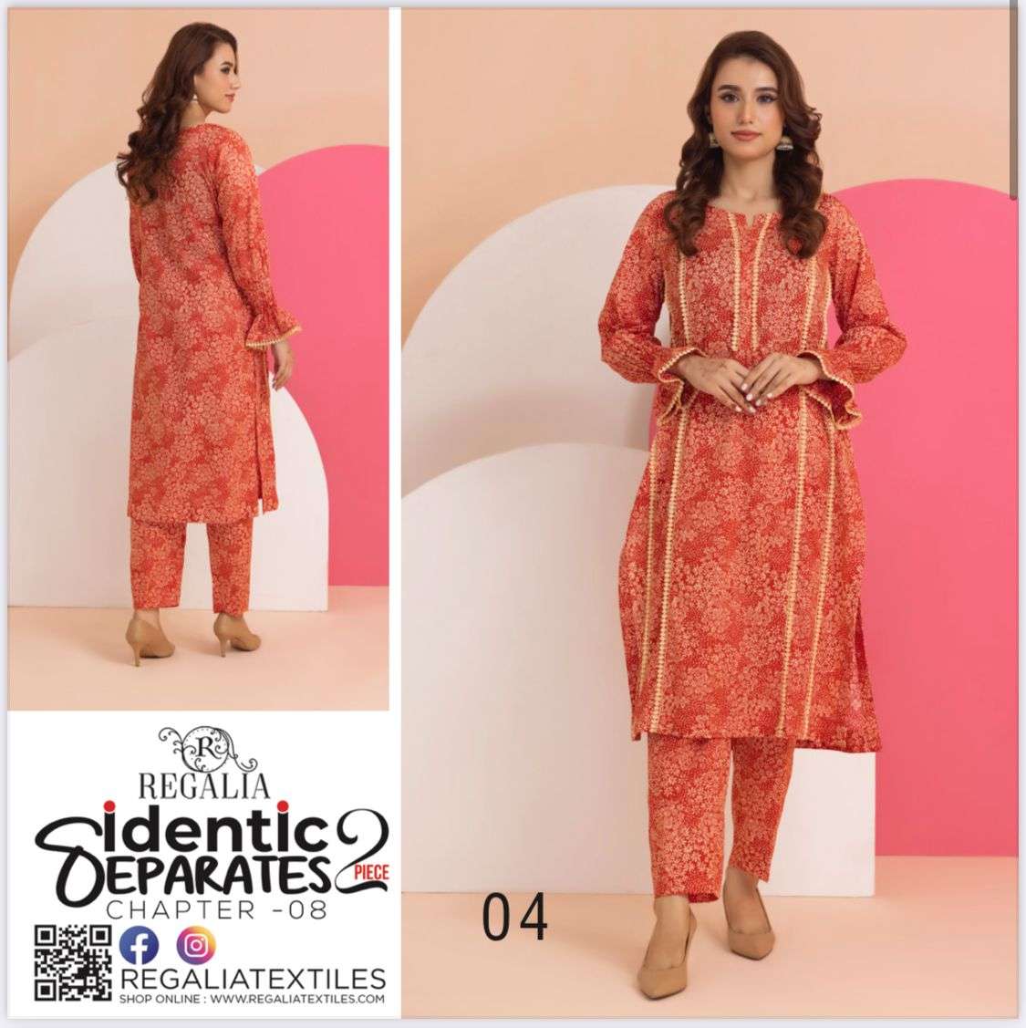 IDENTIC SEPARATES VOL-08 BY REGALIA TEXTILE-08