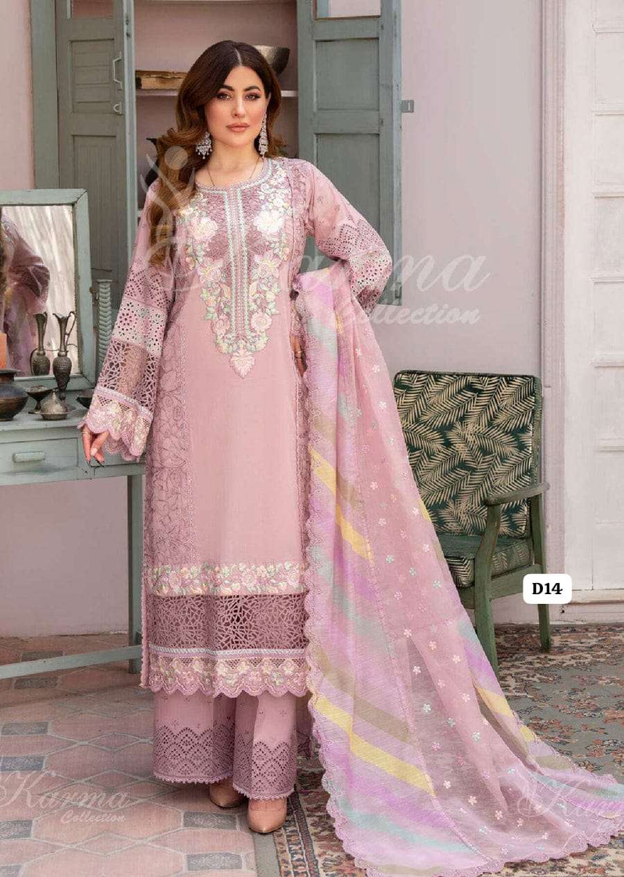 Mah e Roohi Karma Luxury Lawn Collection-15