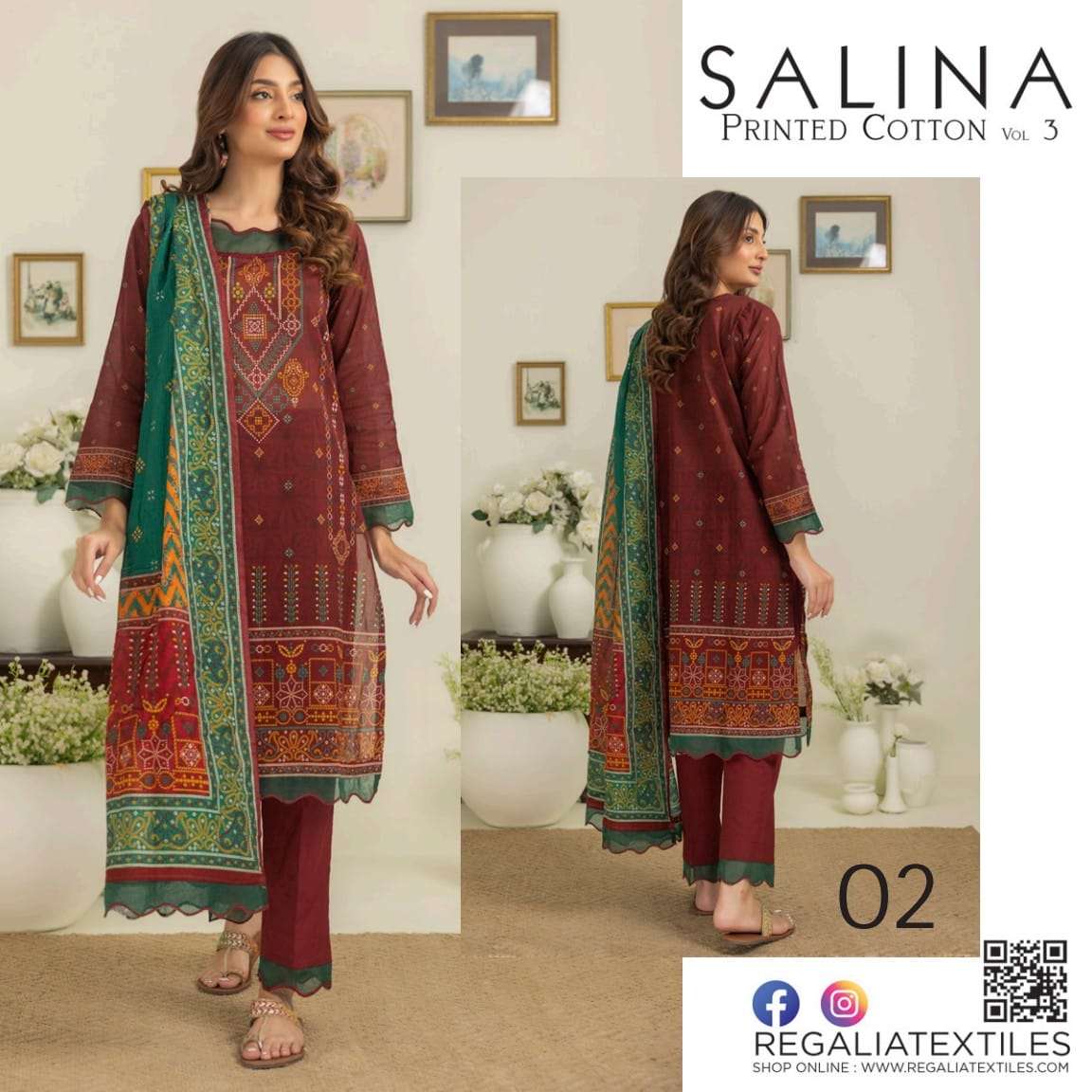 SALINA Printed Cotton Vol 3 - 2024 by Regalia Textiles-01