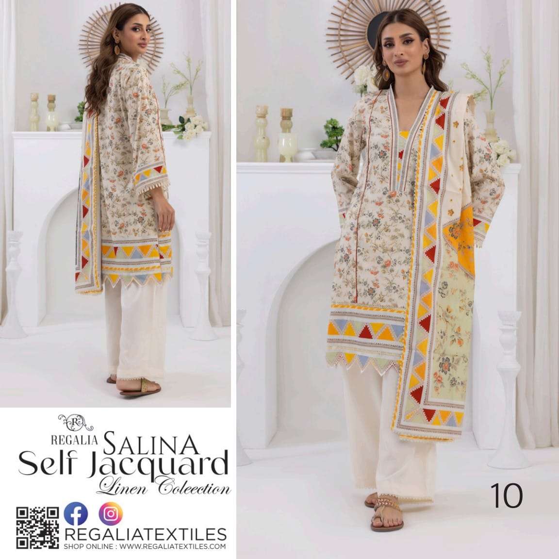 SALINA Printed Linen Self Jacquard Collection 2024 by Regalia Textiles	-03