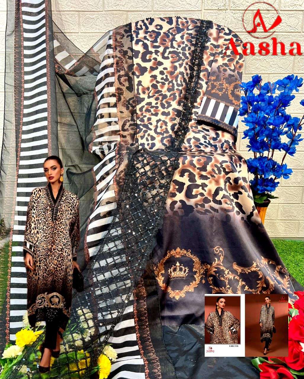 MARIA B SILK COLECTION BY AASHA-04