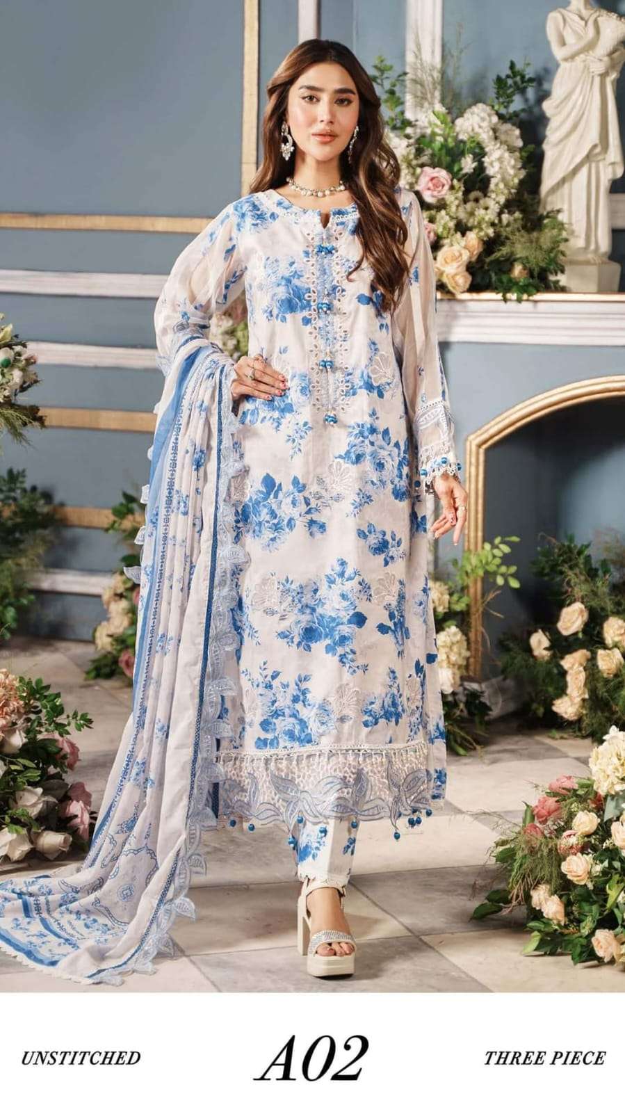 Printkari Applique Embroided Vol 2024 By Alzohaib-02